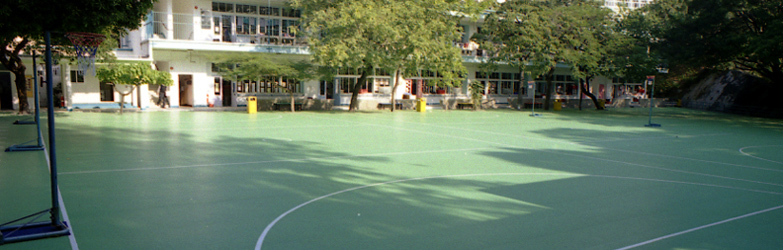 English School Foundationa, Hong Kong, China - Decoflex™ D8 Sports Flooring